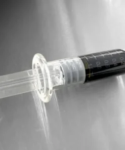 Rick Simpson Oil RSO full spectrum cannabis extract in syringe